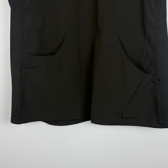 Scrubletics Black V-Neck Short Sleeve Scrub XL - Picture 8 of 10